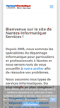 Mobile Screenshot of nantes-informatique.com